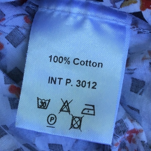 7 Downie St floral button front shirt XL - Picture 10 of 11